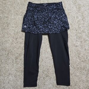 Athleta Flirty Stardust Skirt Leggings